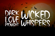Dark District Typeface, a Handwritten Font by Seemly Fonts (Thumbnail 2 of 5)