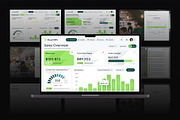 Flux - CRM Dashboard UI KIT, an UI Kit Template by Creative Perspective (Thumbnail 4 of 7)
