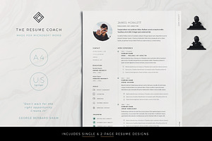 Resume Template / CV