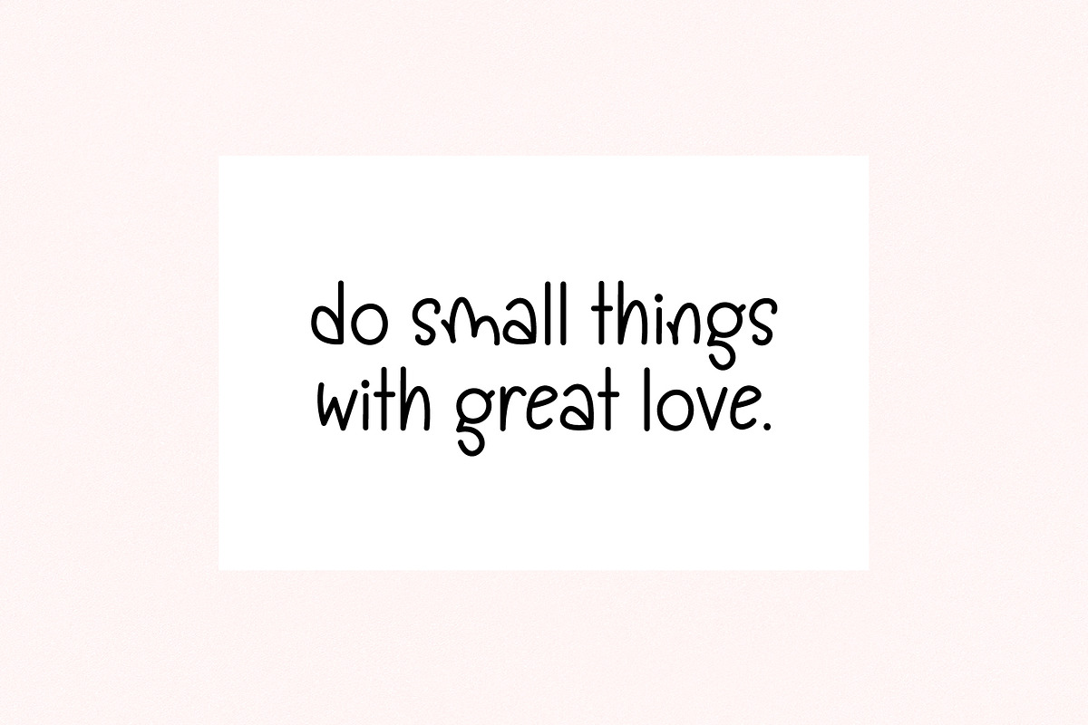 Magic Beans Quirky Handwriting Font, a Handwritten Font by Kaya Fonts (Photo 25 of 25)