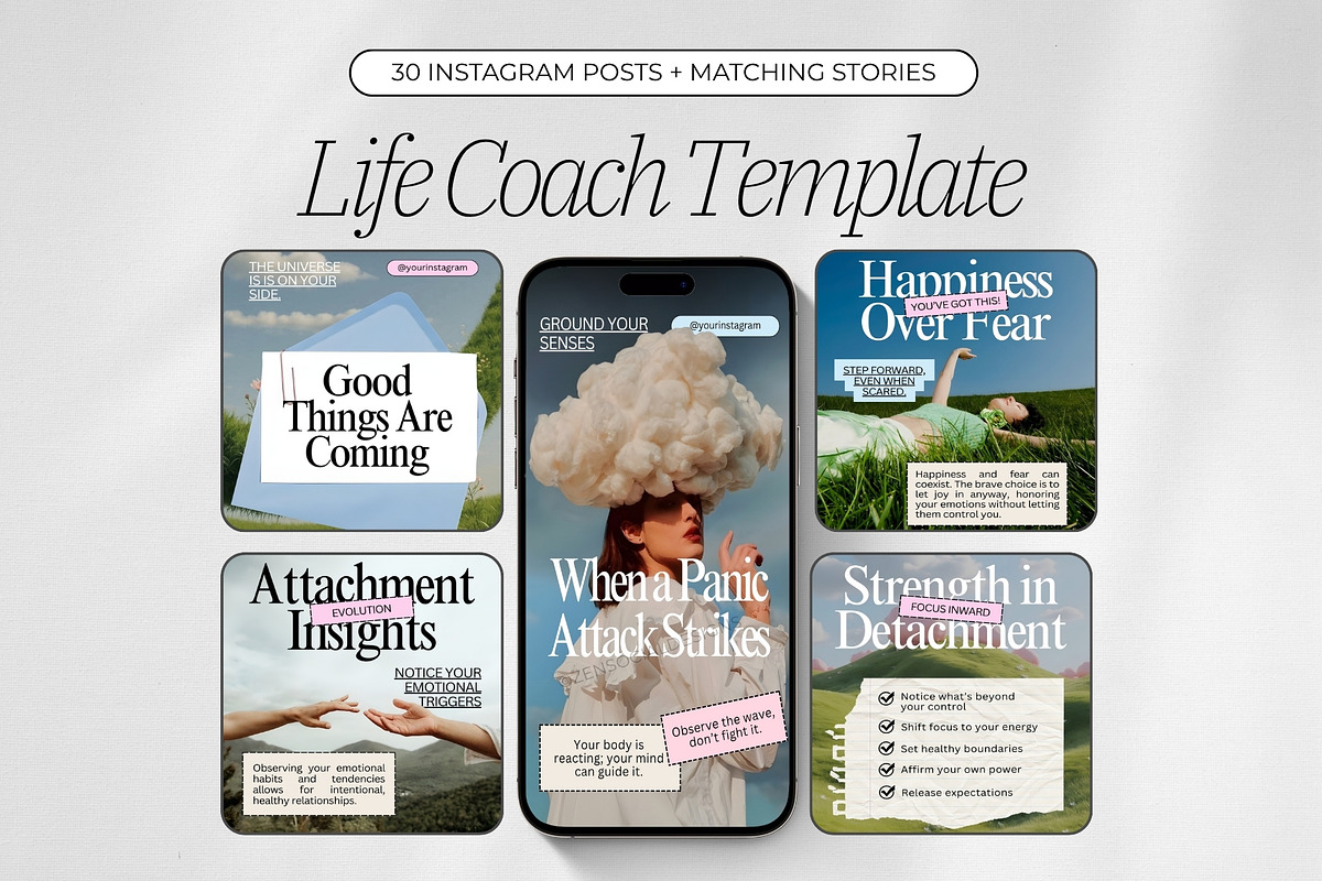 Life Coach Instagram Templates