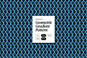 Blue Gradient Geometric Pattern, a Pattern Graphic by Neermana (Thumbnail 1 of 5)