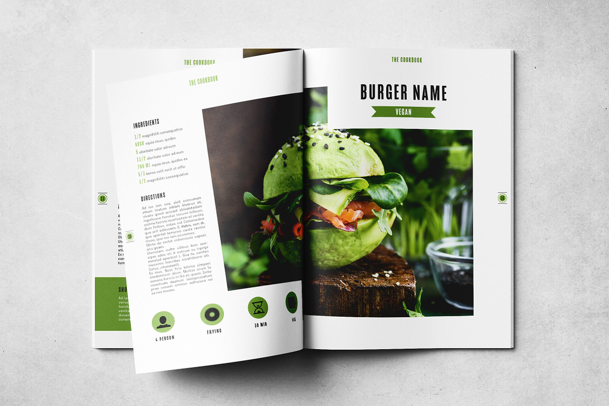 CookBook Layout Template, a Brochure Template by Grkic Creative (Photo 9 of 13)