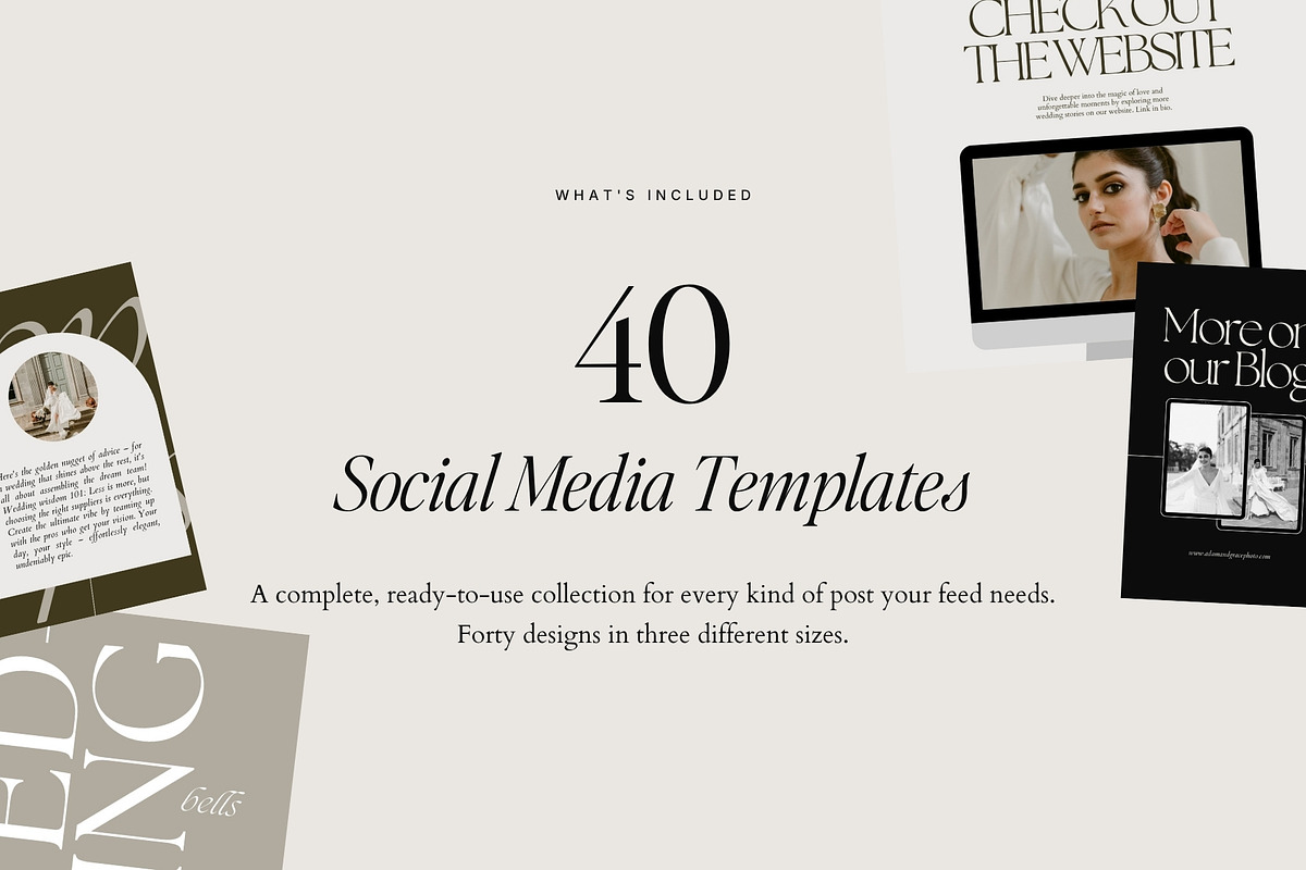 Modern Canva Instagram Templates, a Social Media Template by Adam and Grace (Photo 5 of 22)