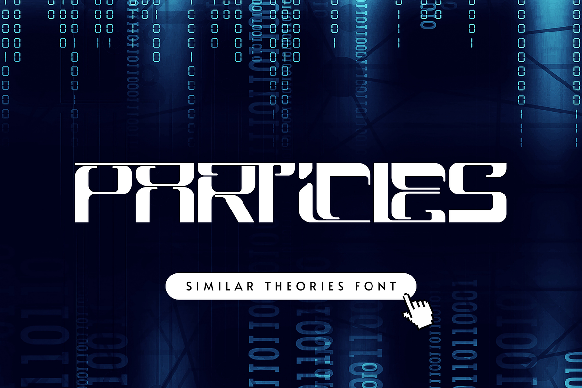 SIMILAR THEORIES - TECHNO FONT, a Sans Serif Font by 177Studio (Photo 2 of 8)