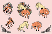 Western Lovers • Illustration suite, an Illustration by Pony Gold Studio (Thumbnail 3 of 8)