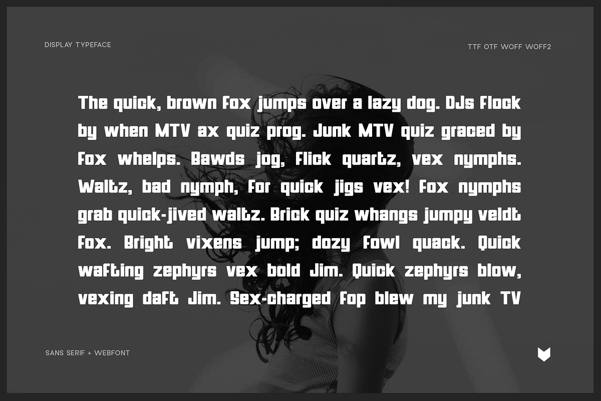 Divock Display Font, a Sans Serif Font by Foxtype (Photo 7 of 7)