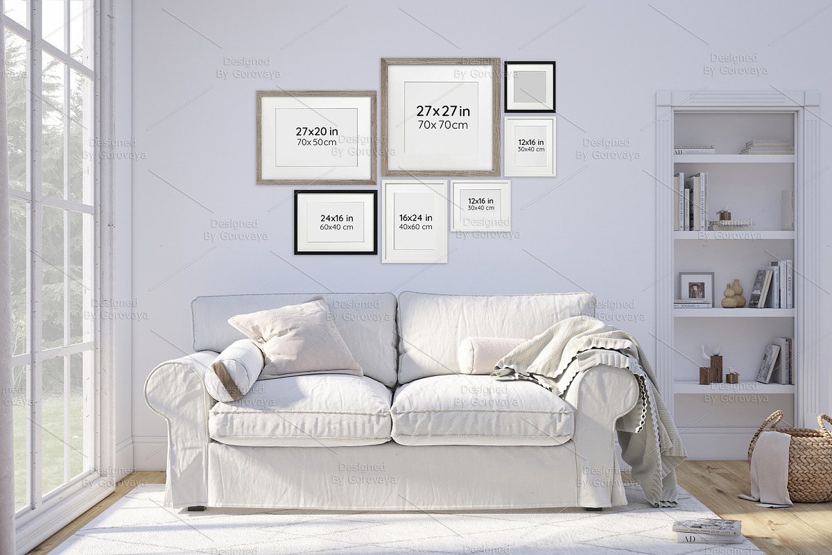 Interior Mockup, Living Room Mockup, a Household Mockup by Designed By Gorovaya (Photo 9 of 9)