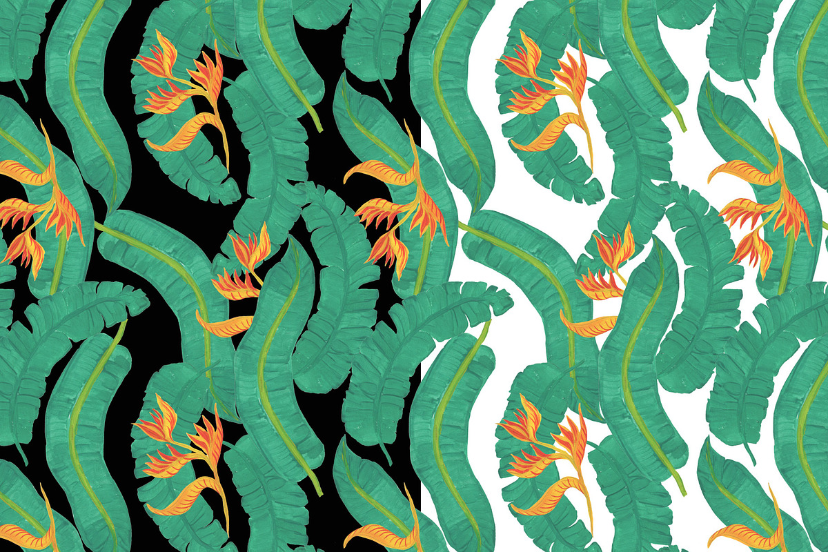 Exotic flowers, a Pattern Graphic by ramika (Photo 6 of 6)