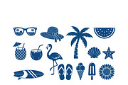 Summer Vibes Illustration Set, a Seasonal Illustration by CarWrap design (Thumbnail 2 of 3)
