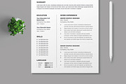 Resume Template, a Resume Template by MightyDesign (Thumbnail 3 of 10)