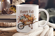 Fall Pumpkins Clipart Bundle 50 PNG, a Seasonal Illustration by Whimsy Brush Studio (Thumbnail 7 of 9)