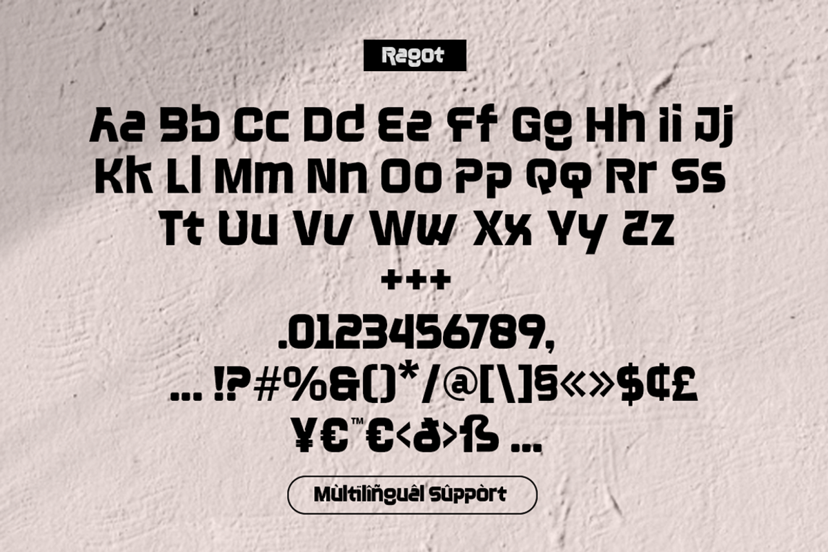 Ragot Font, a Sans Serif Font by Grontype (Photo 7 of 8)