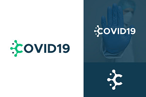 Corona virus - COVID19 Logo Design, a Branding & Logo Template by Zlaws