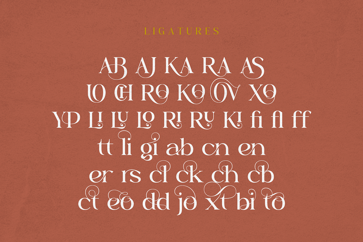Nogifle Beauty Serif Font, a Serif Font by AuthenType (Photo 8 of 14)