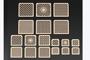 14 Square Flip Top Boxes Laser Files, an Object Graphic by ThemeXDigital (Thumbnail 7 of 8)