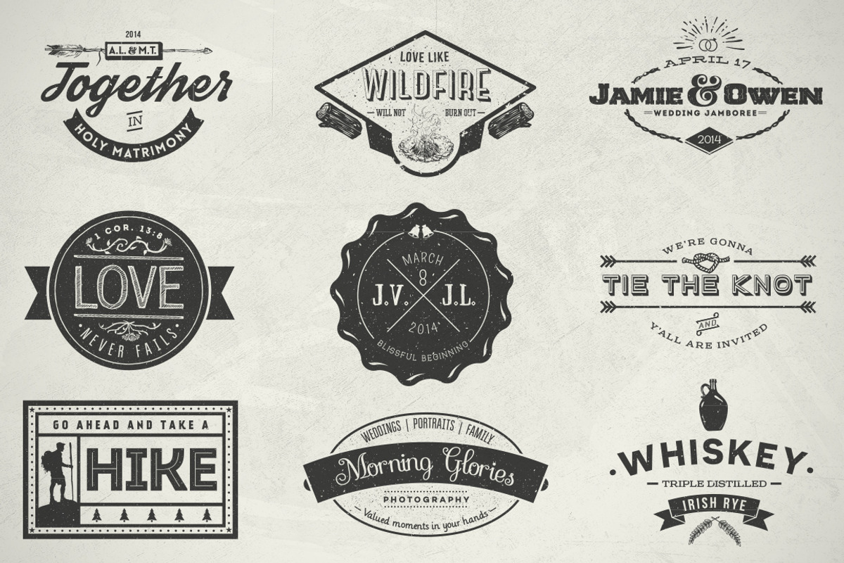 Rustic Goods Vector Handcraft preview 3