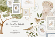 Le Jardin Céleste Christian Prints, a Background Graphic by Muse Artist (Thumbnail 1 of 26)