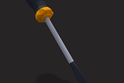 Low Poly Screwdriver V2, an Object 3D Model by CreativeeArt (Thumbnail 3 of 8)
