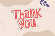 Reccow a Bouncy Outline Font, a Font by Bayuktx (Thumbnail 5 of 7)