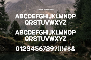 Ascenic Bold Sans Font Typeface