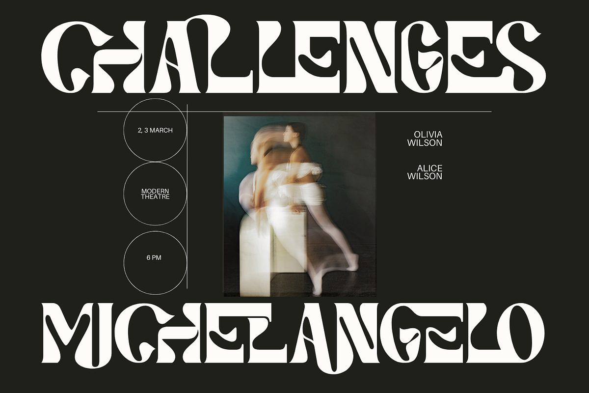 Generate Changes Font, a Sans Serif Font by 177Studio (Photo 2 of 8)