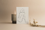 BODY - abstract one line art, an Illustration by Anna.Klets (Thumbnail 9 of 11)