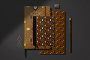 Victorian Gothic Halloween Patterns, a Pattern Graphic by Oksana Dovhopol Art (Thumbnail 3 of 7)