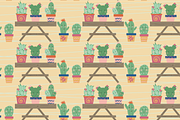 Cute cactus paper, a Pattern Graphic by Poppymoondesign (Thumbnail 4 of 5)