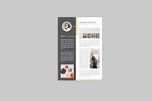 Amanda Illustrator Resume Designer