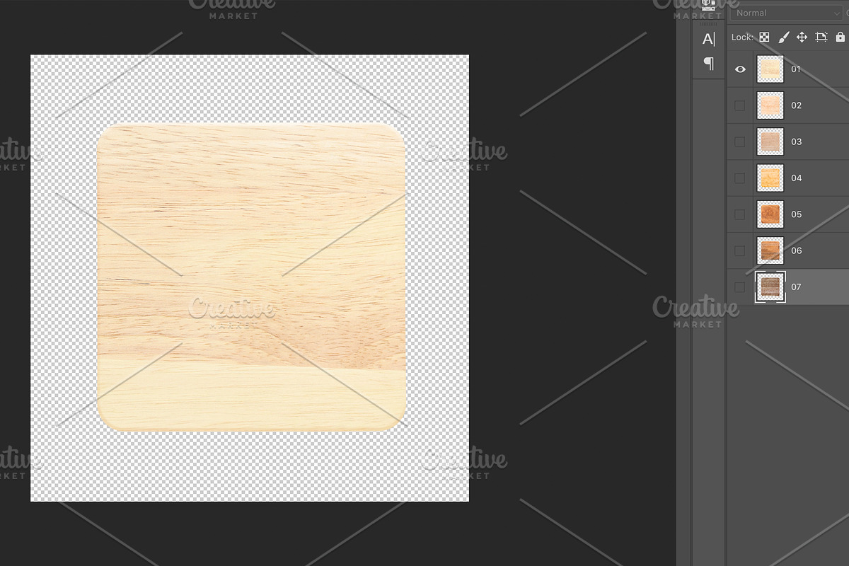 ENGRAVED WOODEN COASTERS MOCKUP, a Product Mockup by Moonlight Creative (Photo 6 of 6)