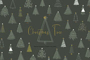 Christmas tree, an Illustration by Julia Martyshkina (Thumbnail 1 of 10)