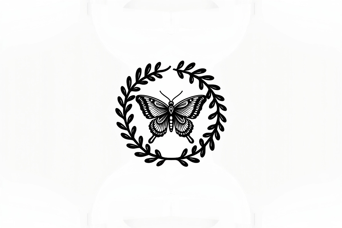 Nature Butterfly Vector Bundle, an Illustration by yasushie (Photo 8 of 9)