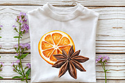 Watercolor Autumn Fruits Clipart, an Illustration by Rose Art (Thumbnail 5 of 7)