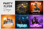 Night Club Flyer Template, a Flyer Template by Nayemtorjo (Thumbnail 1 of 4)