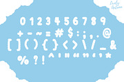 Fluffy | Hand drawn Sans serif Font, a Handwritten Font by LivelyAutumn11.11 (Thumbnail 3 of 5)