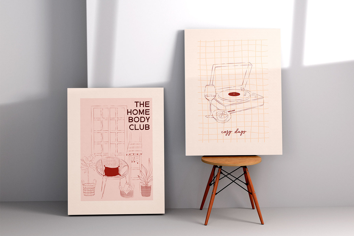8 in 1: Premium Poster Bundle, a Background Graphic by Mio Buono (Photo 41 of 68)