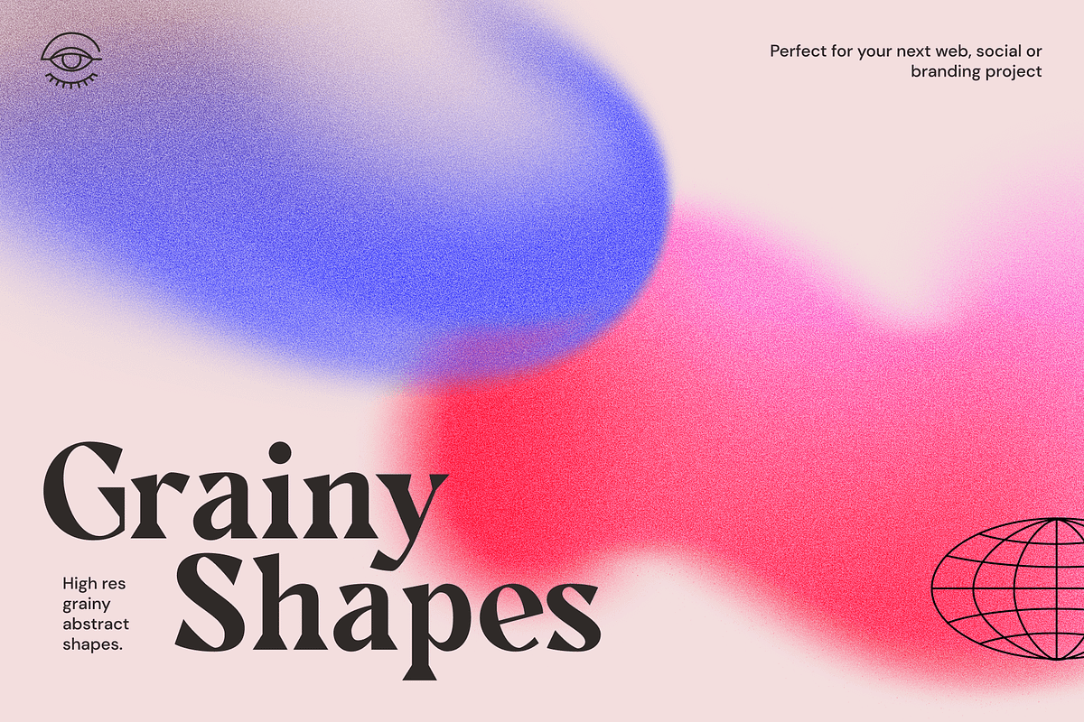 Grainy Gradient Shapes & Backgrounds, a Texture Graphic by Hey_Scamp (Photo 8 of 9)