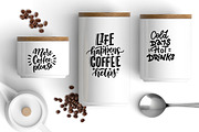 Coffee lettering &clipart collection, a Decorative Illustration by Lana Sham (Thumbnail 8 of 15)