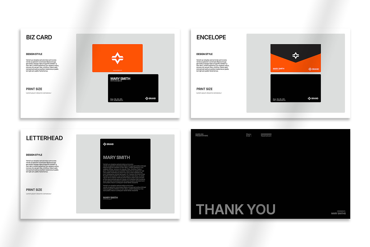 Brand Guideline Presentation, a Presentation Template by Oriofix (Photo 11 of 11)