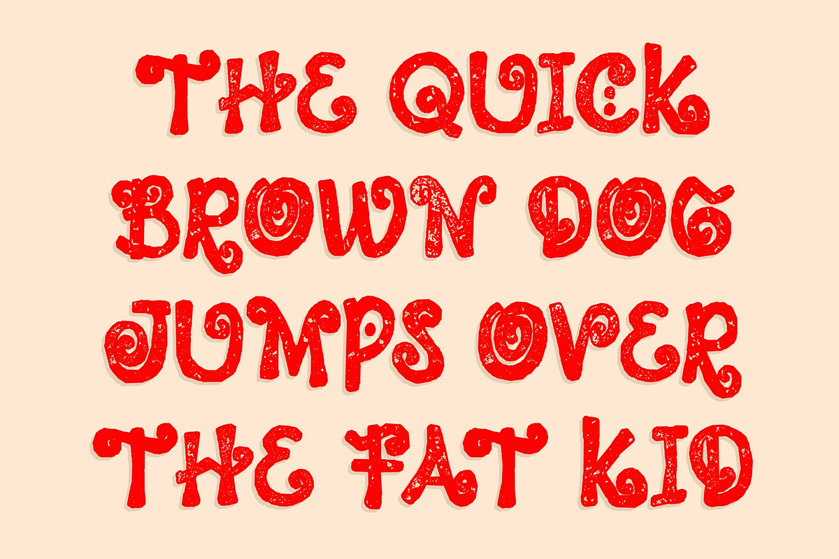CS Claribel Stamp, a Handwritten Font by Craft Supply Co. (Photo 4 of 8)