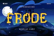 Frode Halloween Font, a Script Font by Runsell Studio (Thumbnail 1 of 5)