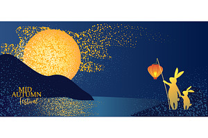 Mid-Autumn Festival Illustration