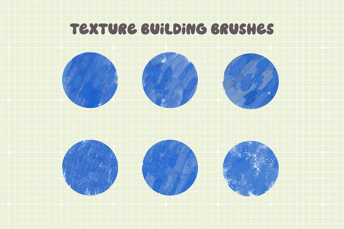 Oil Pastel Procreate Brushes 31x, a Brush Add-On by Esther Nariyoshi (Photo 8 of 12)