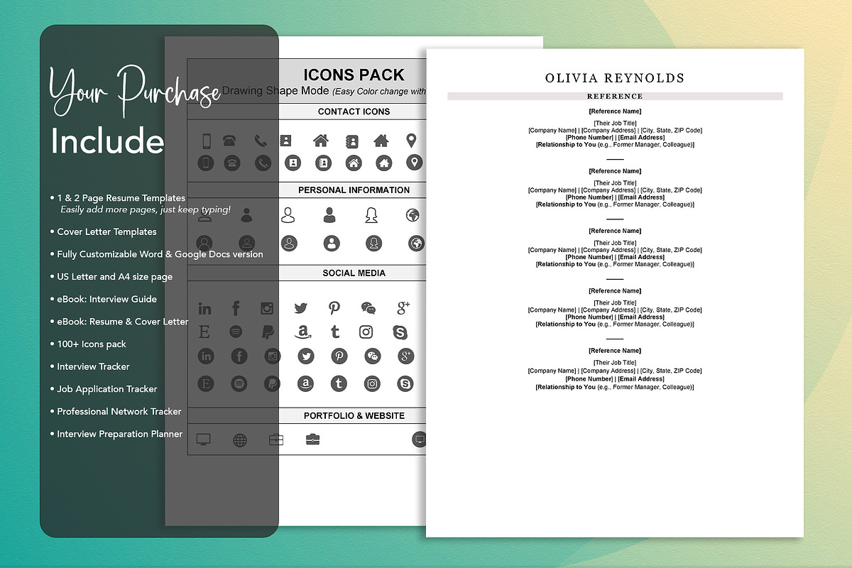 ATS resume template preview 6