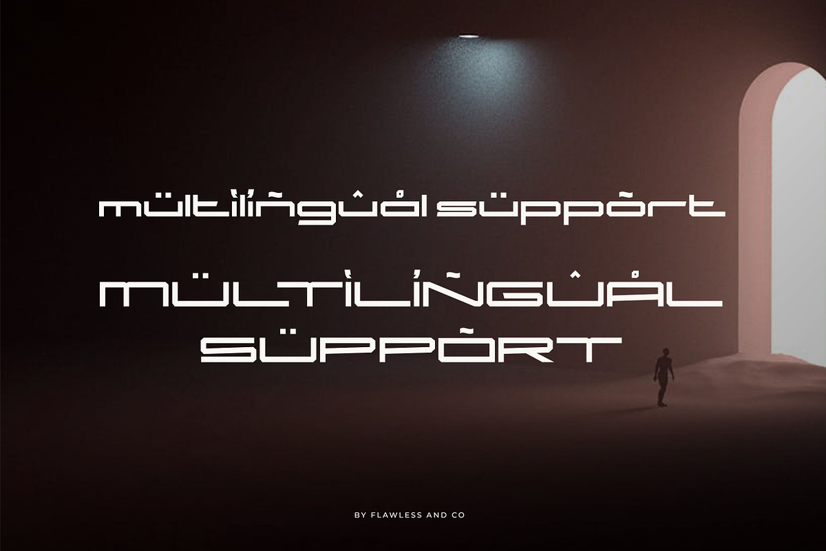 Novega - Sport Game Font, a Sans Serif Font by Flawless And Co (Photo 8 of 11)