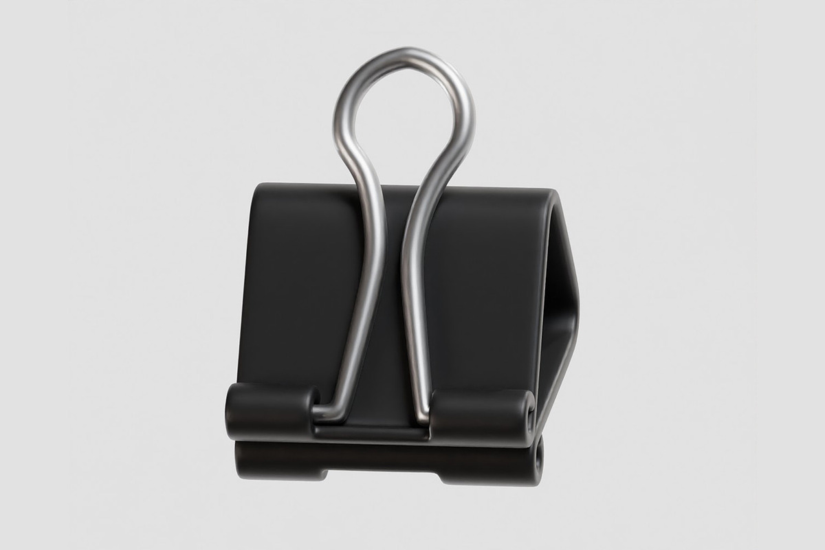 Binder Clip, an Object 3D Model by fahad121 (Photo 5 of 8)