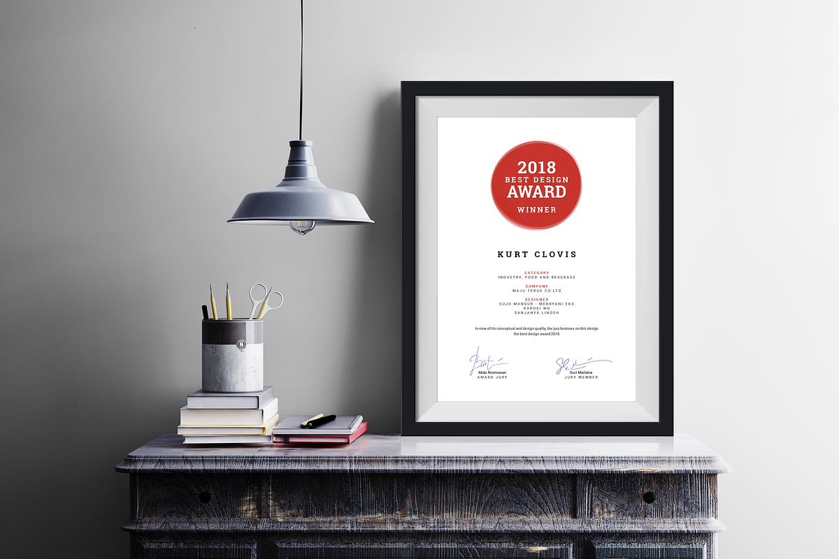 Certificate, a Stationery Template by silukEight (Photo 6 of 6)