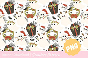Spooky Christmas Cheer Seamless, a Pattern Graphic by CpSnowy (Thumbnail 2 of 5)