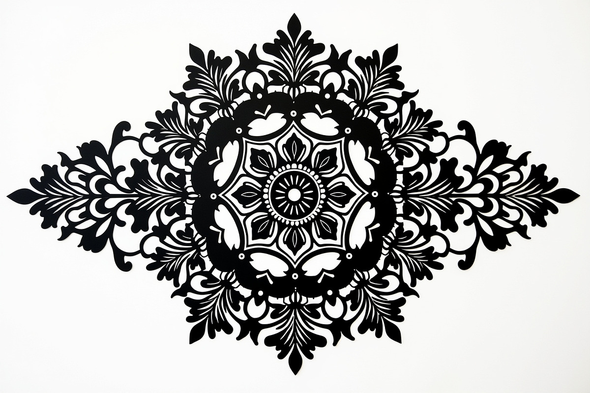 Ornamental Floral Laser Cut Lotus, an Object 3D Model by Designs_River (Photo 6 of 7)